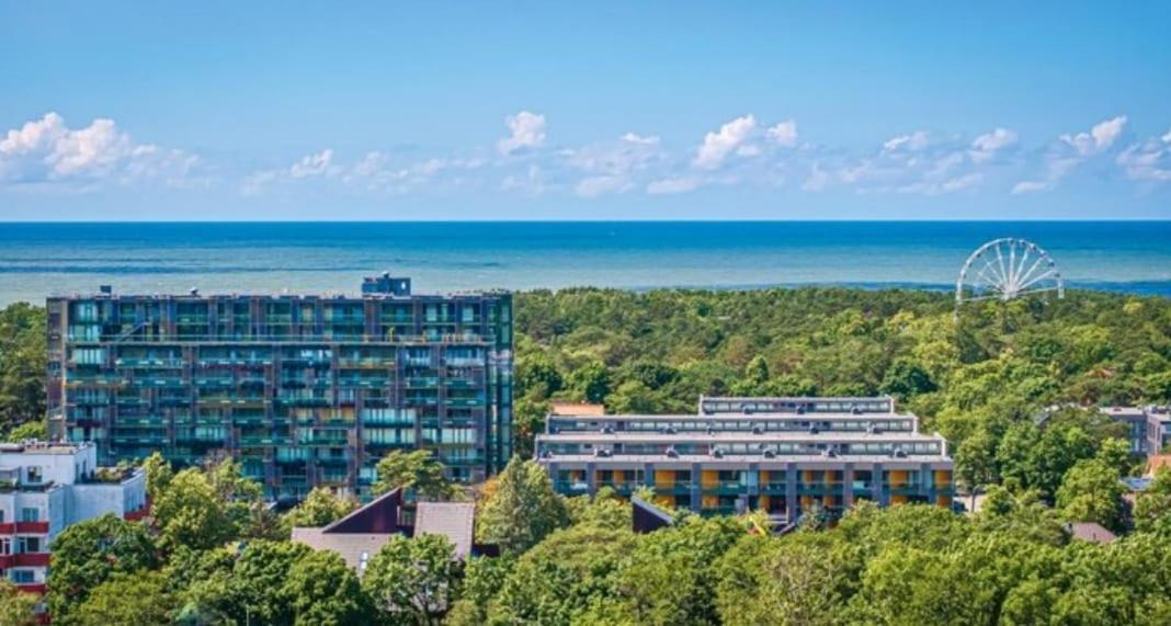 Palanga Sea View Daire Dış mekan fotoğraf